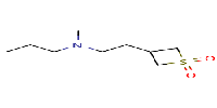 3-{2-[methyl(propyl)amino]ethyl}-1λ?-thietane-1,1-dione图片