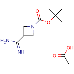 aceticacidtert-butyl3-carbamimidoylazetidine-1-carboxylate图片
