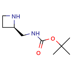 tert-butylN-[(2R)-azetidin-2-ylmethyl]carbamate图片