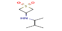 3-[(3-methylbutan-2-yl)amino]-1λ?-thietane-1,1-dione图片