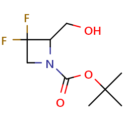 tert-butyl3,3-difluoro-2-(hydroxymethyl)azetidine-1-carboxylate图片