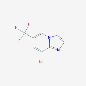 8-bromo-6-(trifluoromethyl)imidazo[1,2-a]pyridine图片