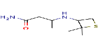 3-[(2,2-dimethylthietan-3-yl)amino]butanamide图片
