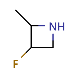 3-fluoro-2-methylazetidine图片