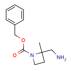 benzyl2-(aminomethyl)-2-methylazetidine-1-carboxylate图片