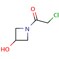 2-chloro-1-(3-hydroxyazetidin-1-yl)ethan-1-one图片