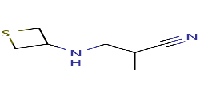 2-methyl-3-[(thietan-3-yl)amino]propanenitrile图片