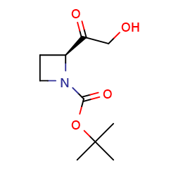 tert-butyl(2S)-2-(2-hydroxyacetyl)azetidine-1-carboxylate图片