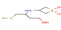 3-{[4-hydroxy-1-(methylsulfanyl)butan-2-yl]amino}-1λ?-thietane-1,1-dione图片