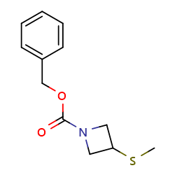 benzyl3-(methylsulfanyl)azetidine-1-carboxylate图片