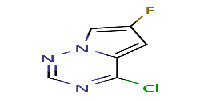 4-chloro-6-fluoropyrrolo[2,1-f][1,2,4]triazine图片