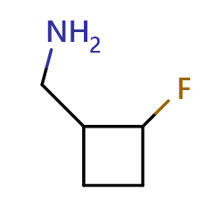 (2-fluorocyclobutyl)methanamine图片