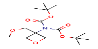 tert-butylN-tert-butoxycarbonyl-N-[3-(methoxymethyl)oxetan-3-yl]carbamate图片