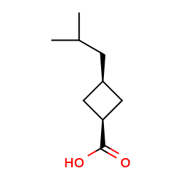 cis-3-Isobutylcyclobutanecarboxylicacid图片