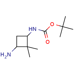 tert-butylN-(3-amino-2,2-dimethylcyclobutyl)carbamate图片