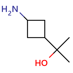 2-(3-aminocyclobutyl)propan-2-ol图片