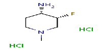 (3R,4S)-3-fluoro-1-methyl-piperidin-4-aminedihydrochloride图片