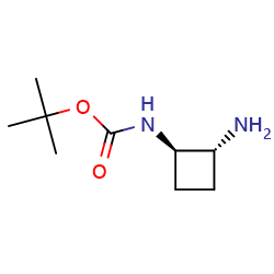 tert-butylN-[(1R,2R)-2-aminocyclobutyl]carbamate图片