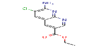 ethyl7-amino-6-chloro-1,8-naphthyridine-3-carboxylate图片