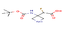 2-[3-(tert-butoxycarbonylamino)azetidin-3-yl]-2-fluoro-aceticacid图片