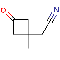 2-(1-methyl-3-oxocyclobutyl)acetonitrile图片