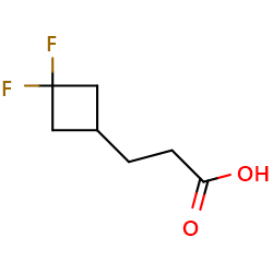 3-(3,3-difluorocyclobutyl)propanoicacid图片