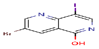 3-bromo-8-iodo-1,6-naphthyridin-5-ol图片