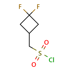 (3,3-difluorocyclobutyl)methanesulfonylchloride图片