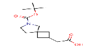 2-{6-[(tert-butoxy)carbonyl]-6-azaspiro[3,4]octan-2-yl}aceticacid图片