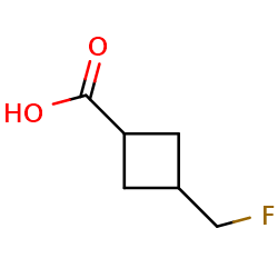 3-(fluoromethyl)cyclobutane-1-carboxylicacid图片
