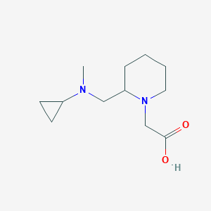 {2-[(Cyclopropyl-methyl-amino)-methyl]-piperidin-1-yl}-acetic acid图片
