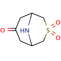 3-thia-9-azabicyclo[3,3,1]nonane-3,3,7-trione图片