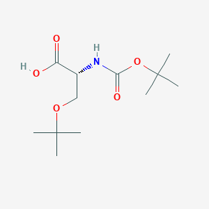 (R)-3-(tert-Butoxy)-2-((tert-butoxycarbonyl)amino)propanoic acid图片