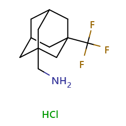 1-[3-(trifluoromethyl)adamantan-1-yl]methanaminehydrochloride图片