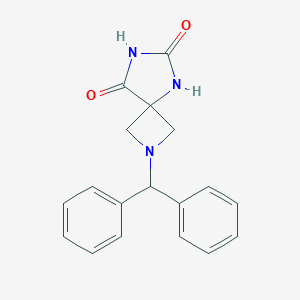 2-(diphenylmethyl)-2,5,7-triazaspiro[3,4]octane-6,8-dione图片