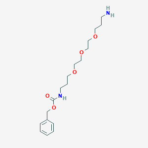 (3-{2-[2-(3-Aminopropoxy)ethoxy]ethoxy}-propyl)-carbamic acid benzyl esterͼƬ