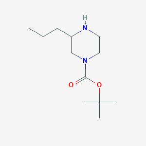 1-Boc-3-propyl-piperazine图片