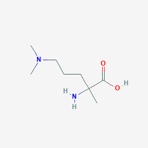 2-amino-5-(dimethylamino)-2-methylpentanoic acid图片