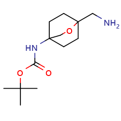 tert-butylN-[1-(aminomethyl)-2-oxabicyclo[2,2,2]octan-4-yl]carbamate图片