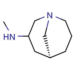 (5S)-N-methyl-1-azabicyclo[3,3,1]nonan-3-amine图片