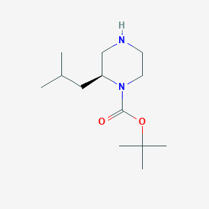(S)-1-Boc-2-Isobutylpiperazine图片