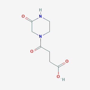 4-oxo-4-(3-oxopiperazin-1-yl)butanoicacidͼƬ