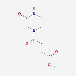 4-oxo-4-(3-oxopiperazin-1-yl)butanoicacid图片