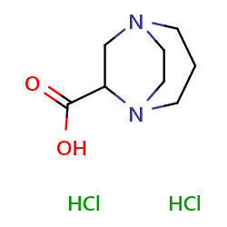 1,5-diazabicyclo[3,2,2]nonane-6-carboxylicaciddihydrochloride图片