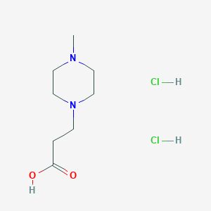 3-(4-methylpiperazin-1-yl)propanoicaciddihydrochloride图片