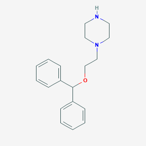 1-[2-(diphenylmethoxy)ethyl]piperazine图片