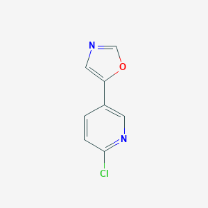 2-Chloro-5-(1,3-oxazol-5-yl)pyridine图片
