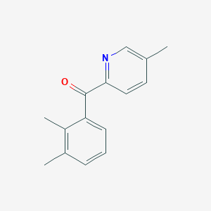 2-(2,3-Dimethylbenzoyl)-5-methylpyridine图片