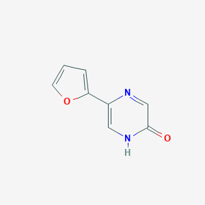 5-(furan-2-yl)-1,2-dihydropyrazin-2-one图片