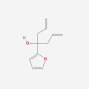 4-(furan-2-yl)hepta-1,6-dien-4-ol图片